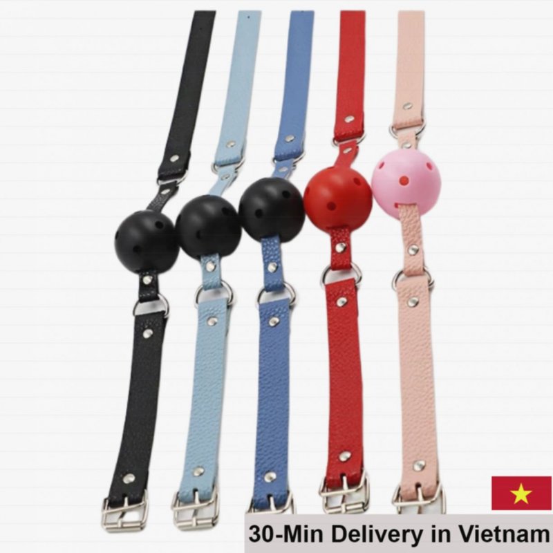 Jiuai BDSM Mouth Ball Gag Couple Roleplay Experience 
