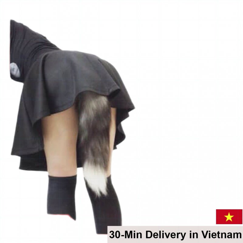 Fox Tail Anal Plug SM Toy Popular Cosplay Accessory 