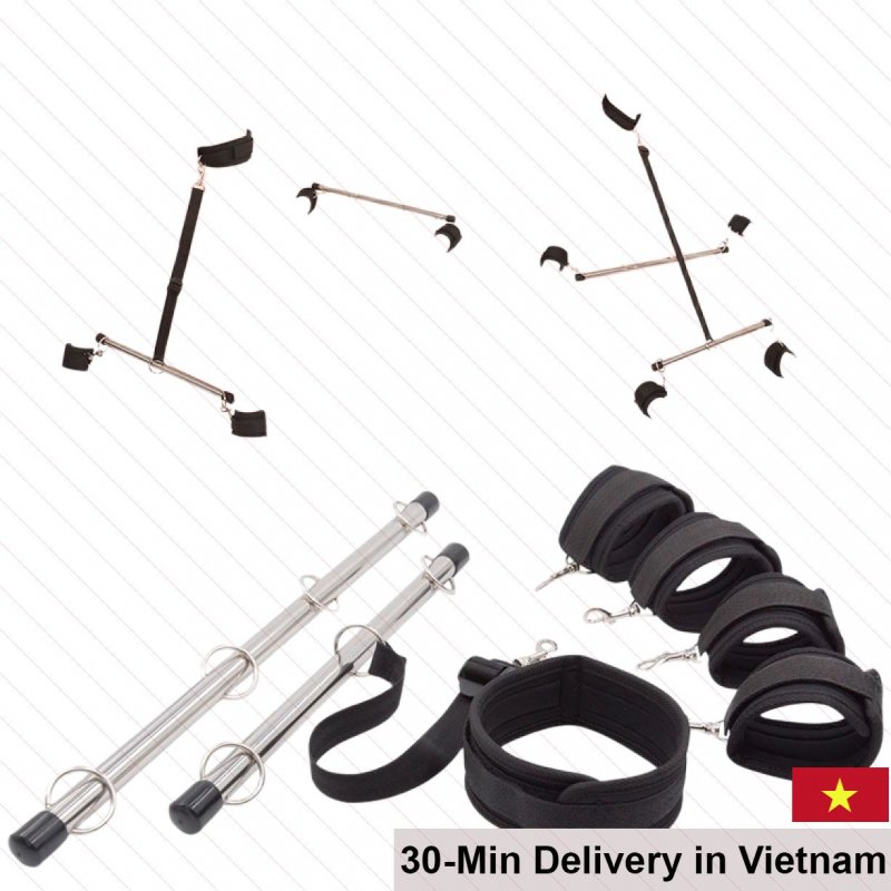 OEM Luxury SM Handcuffs Ankle Restraint Bondage Kit 