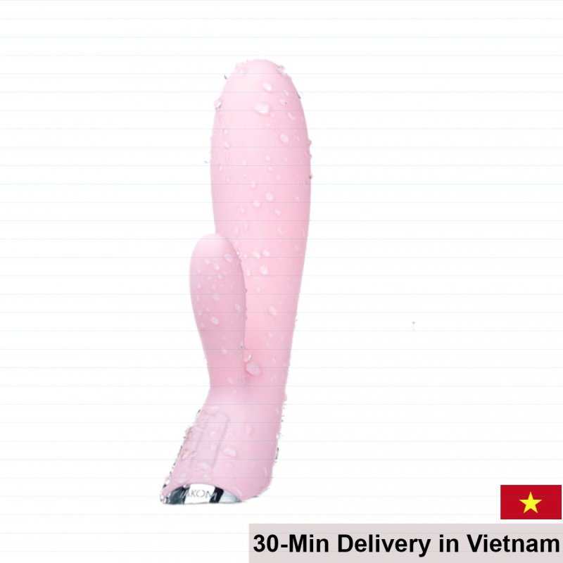 SVAKOM Alice Luxury G-Spot Massage Vibrator Silicone Pink 17.6cm 