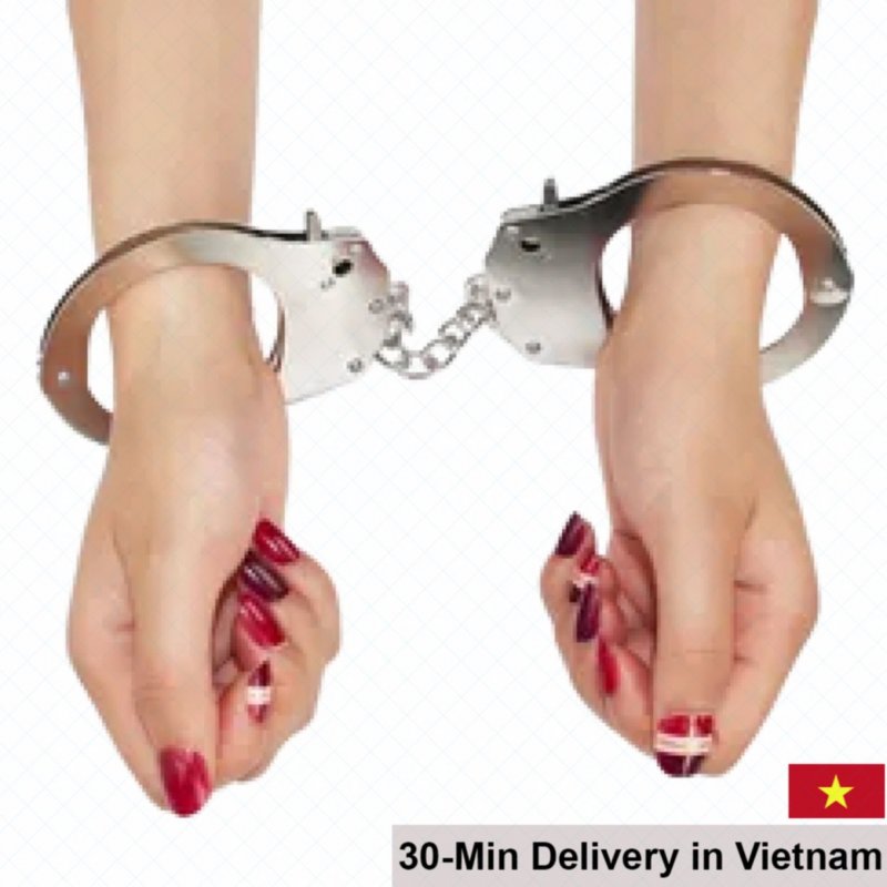 Lovetoy Metal BDSM Handcuffs Private Play Restraints 