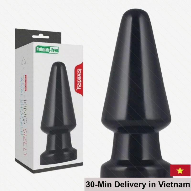 Lovetoy Large Anal Plug PVC Comfortable Experience 
