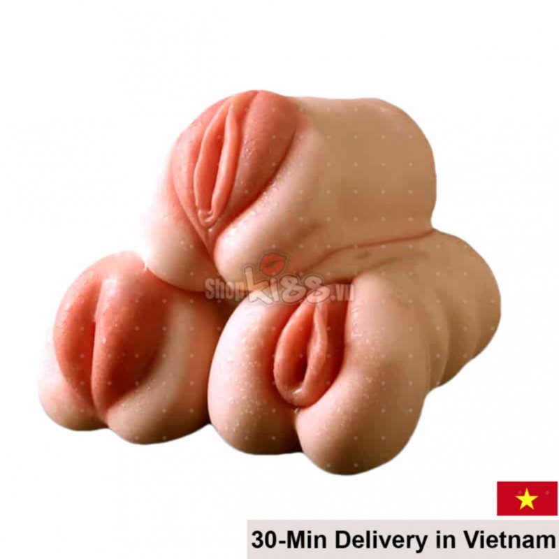 Silicone Male Masturbator Realistic Waterproof Soft Toy 