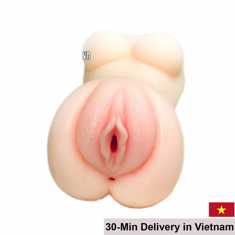 Jiuai Realistic Silicone Male Masturbator Handheld 