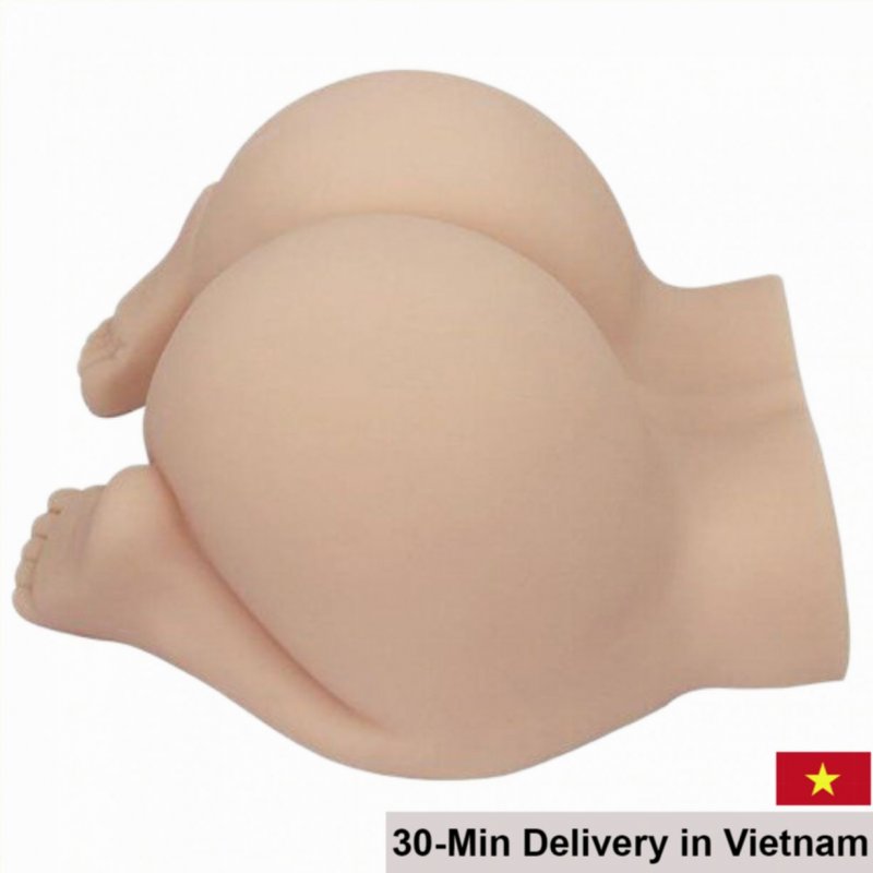 Long Love Jiuai Silicone Realistic Butt Masturbator for Men 