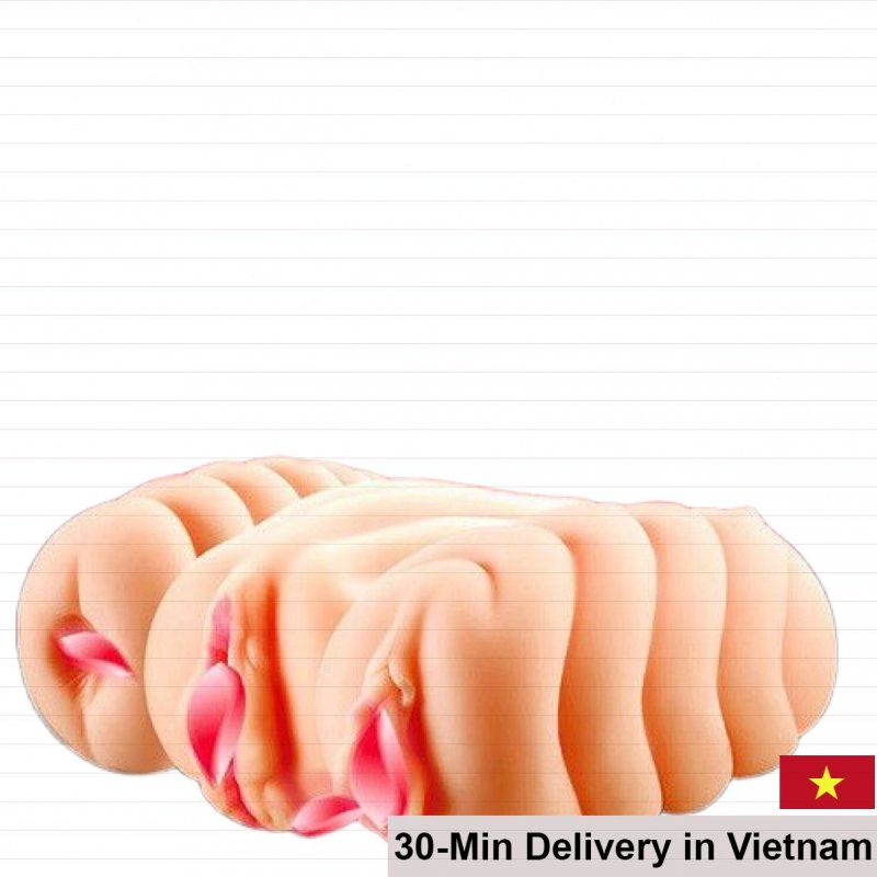 LoveAider Plump Unique Soft Silicone Male Masturbator Toy 