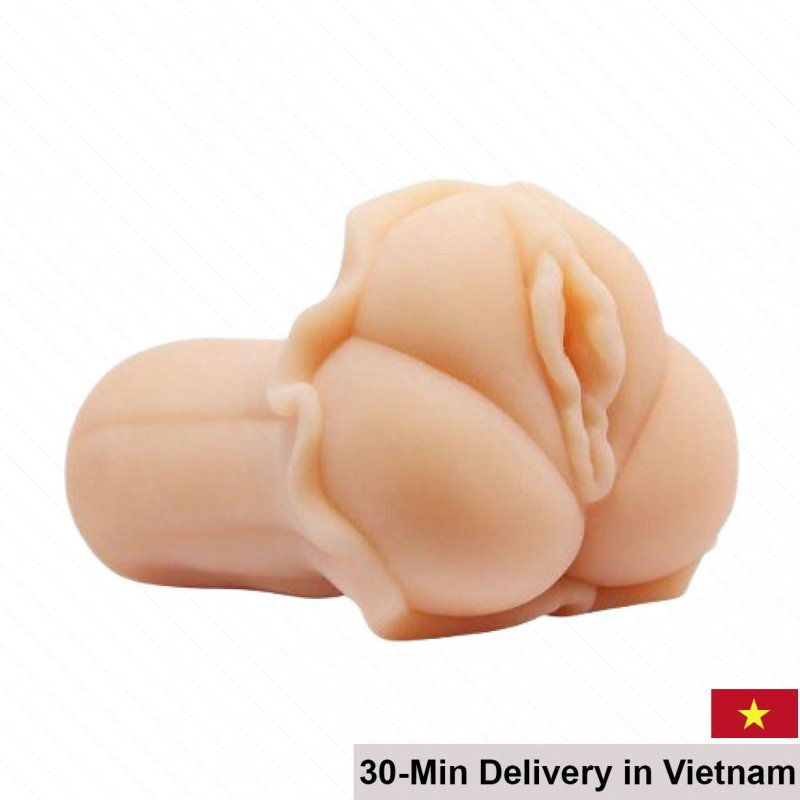 Realistic Silicone Male Masturbator Soft Skin Feel 
