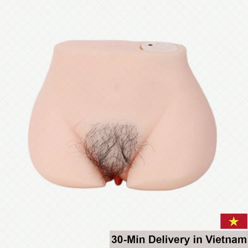 Manmiao MD-15 White Realistic Butt Vibrating Teasing 