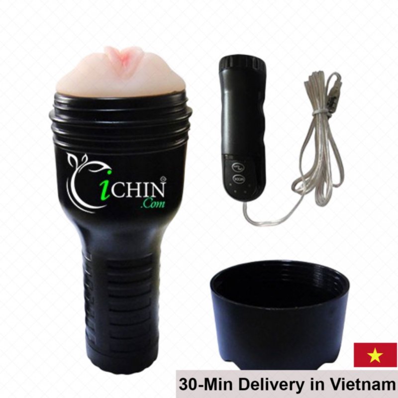 Pink Lady Flashlight Vagina 4 Mode Soft Silicone Vibrator 