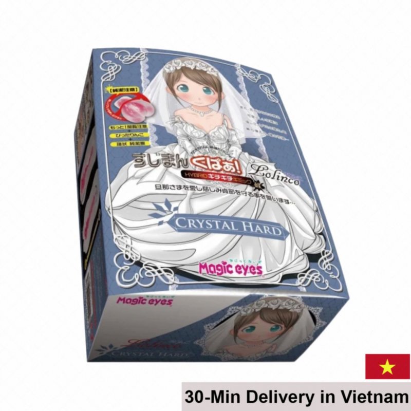 Magic Eyes Crystal Hard Transparent Bride-Themed Realistic Pussy 
