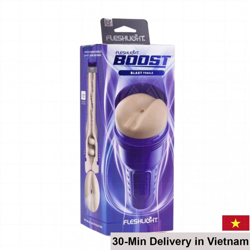 Fleshlight Boost Blast Turbo Tech Anal Pleasure 