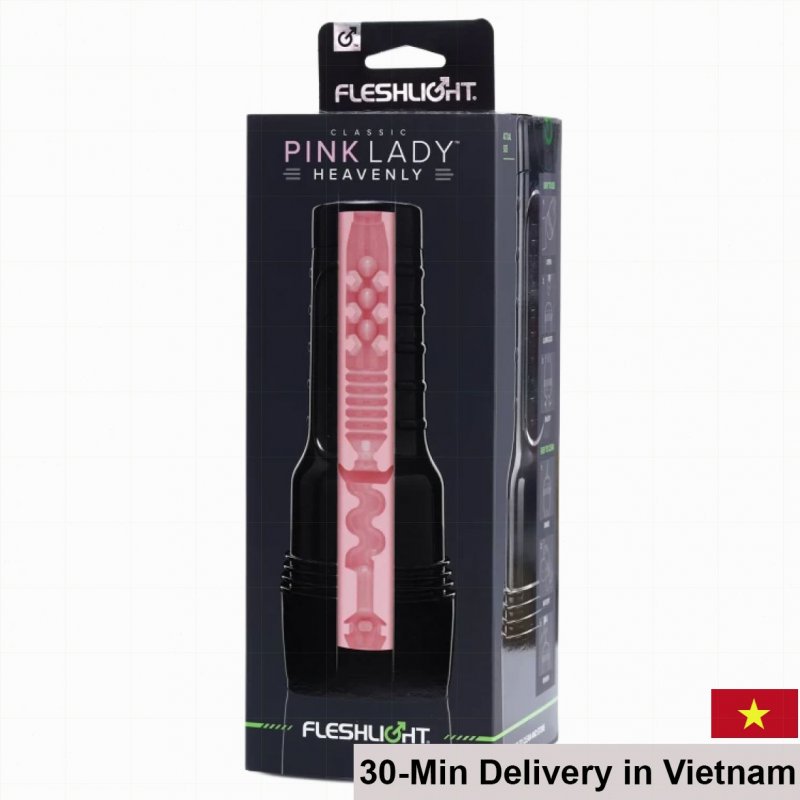 Fleshlight Pink Lady Heavenly Silicone Classic Erotic Toy 
