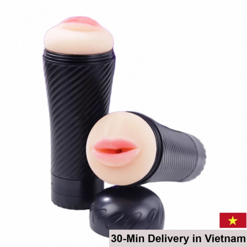 Baile Love Kiss Vibrating Oral Sex Toy Silicone Soft Lips 