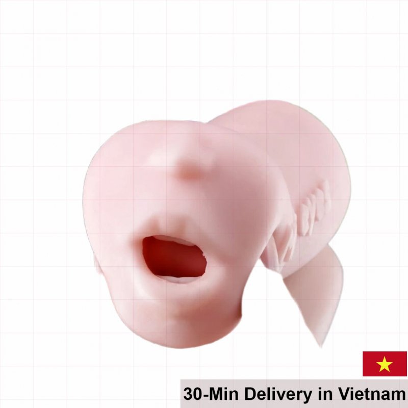 Magic Eyes Truth Sweet Oral Sex Soft Silicone Mouth 