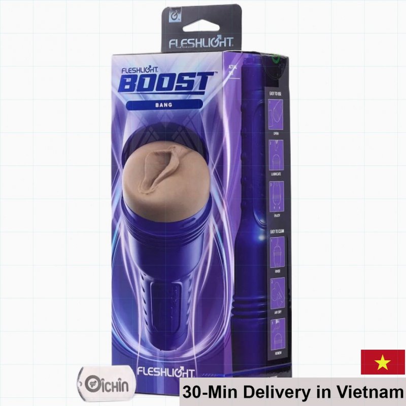 Fleshlight Boost Bang Turbo Tech Tight Sensation Male Toy 