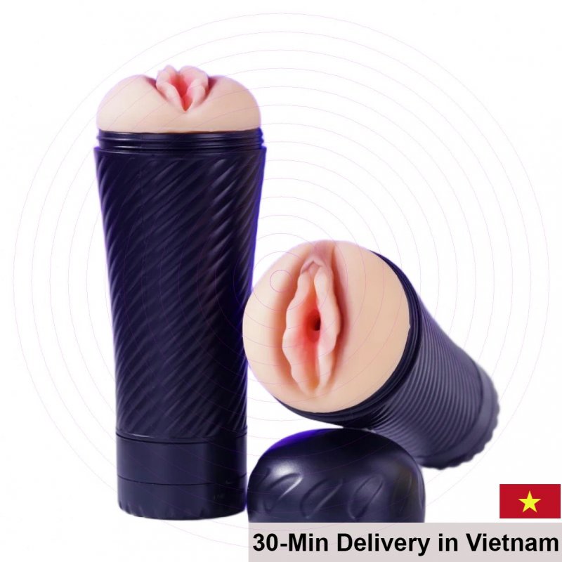 Pink Pussy Realistic Silicone Vibrator Quiet Powerful Vibes 