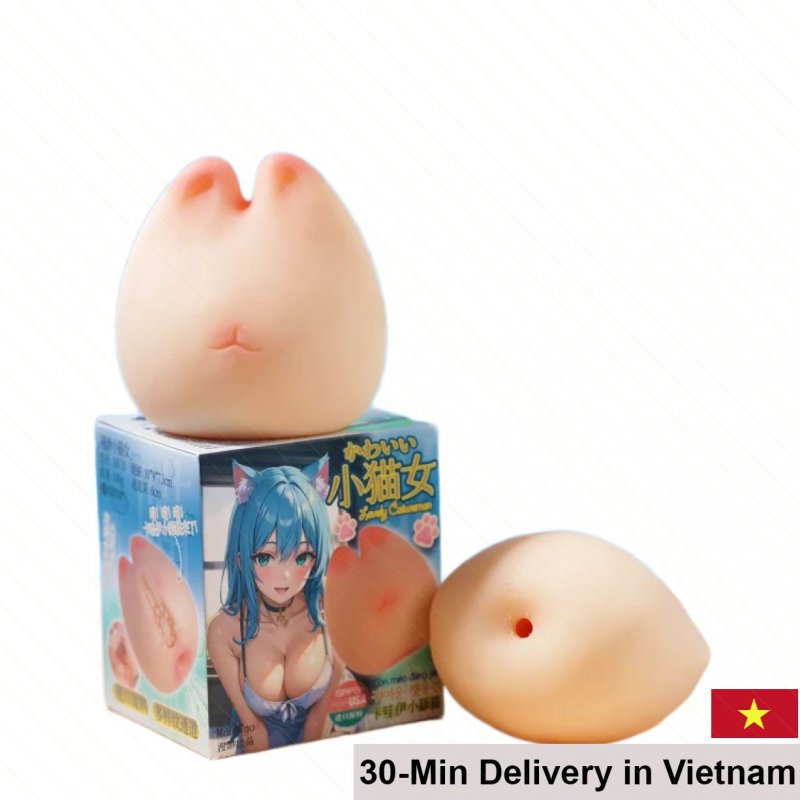 ManMiao Lovely Catwoman Soft Silicone Masturbator Male Toy 