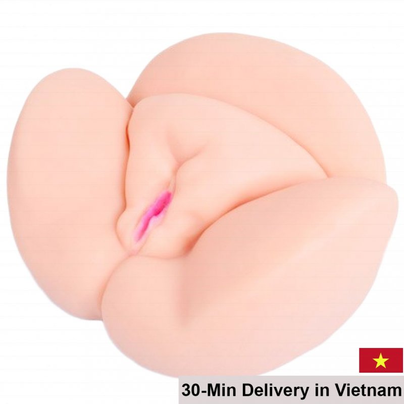 Plump Virgin Girl Realistic Silicone Male Masturbator 