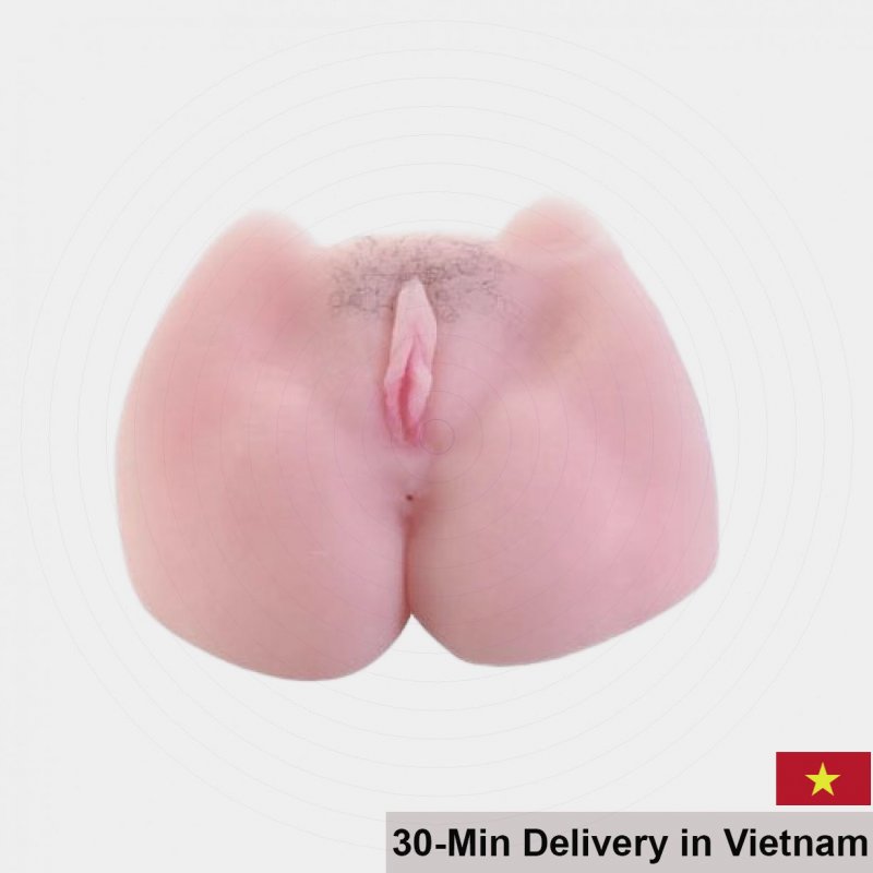 Natural Large Silicone Vaginal Masturbator Soft Touch 