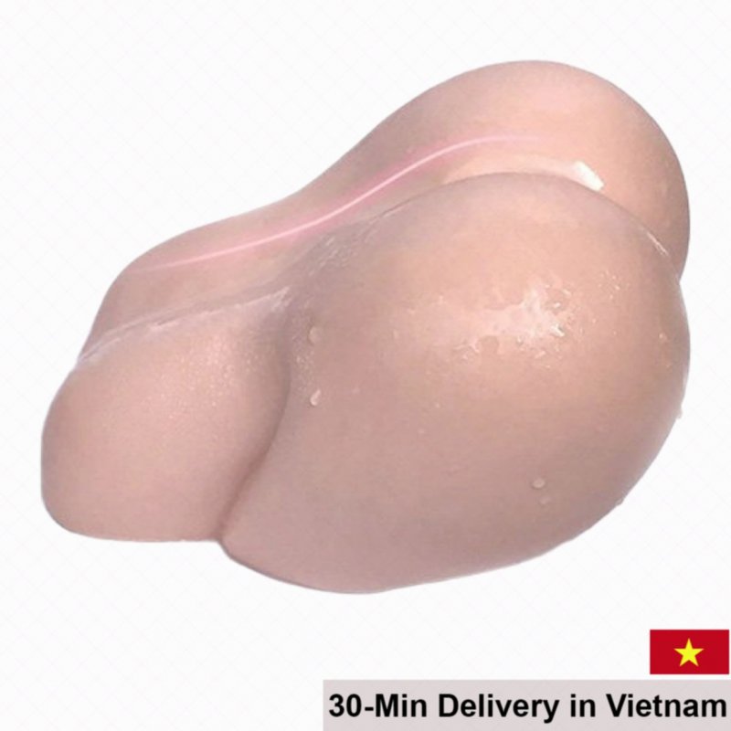 3D Silicone Realistic Butt Masturbator Male Toy 