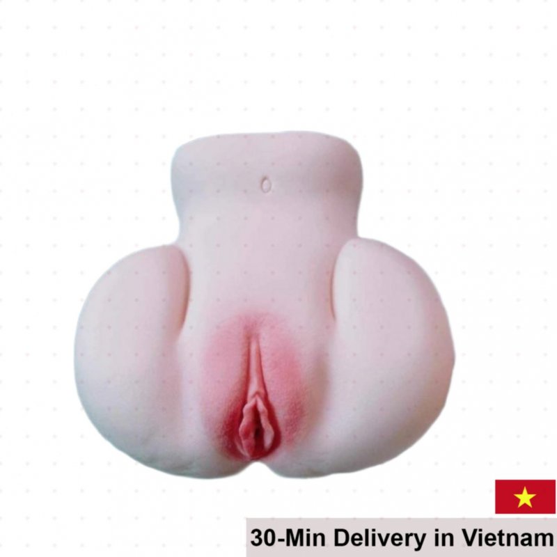 Soft Moaning Buttocks Masturbator TPU Realistic Pleasure Toy 