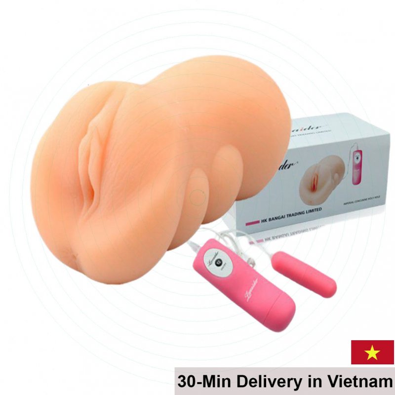 Loveaide Premium Silicone Vibrating Masturbation Sleeve 15cm 