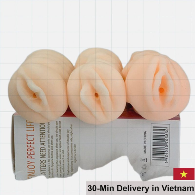 Silicone Vaginal Masturbator Tight Realistic Male Pleasure Toy 