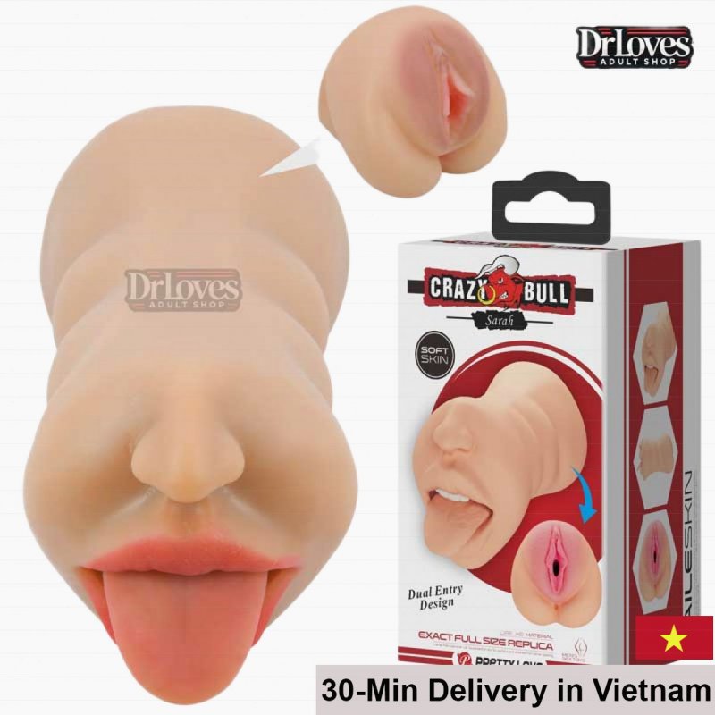 Crazy Bull Sarah Double Ended Realistic Silicone Toy 