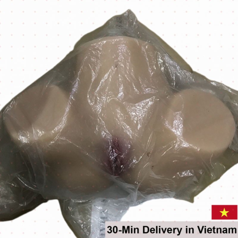 Large Realistic Solid Silicone Buttock Sex Toy 