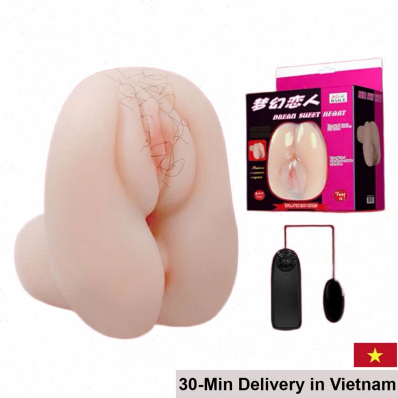 Realistic Soft Dream Sweet Heart Vibrating Male Masturbator 