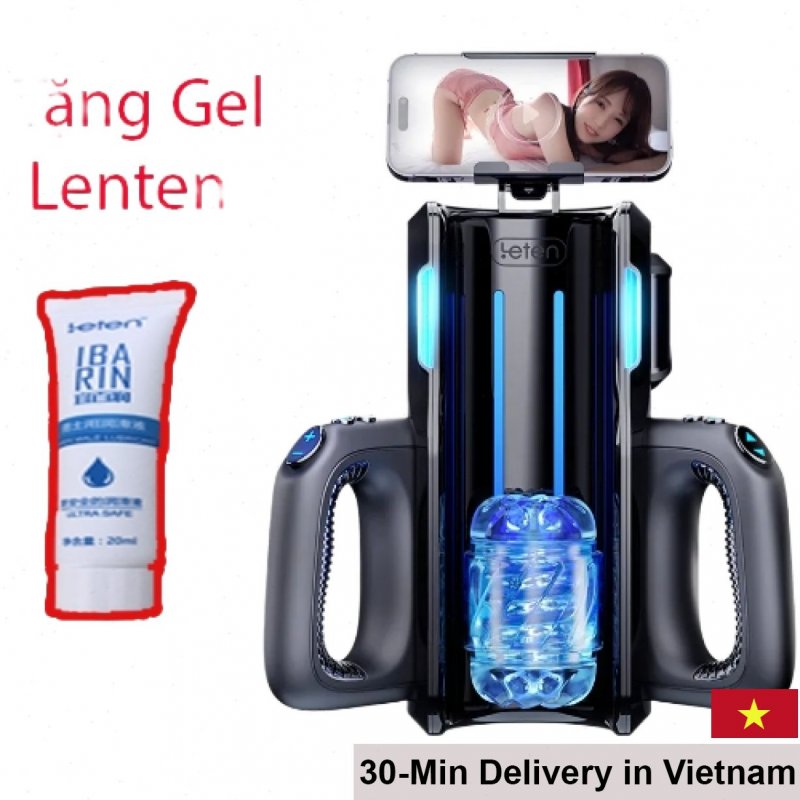 Leten King Pro Vibration Masturbator HD Sound 