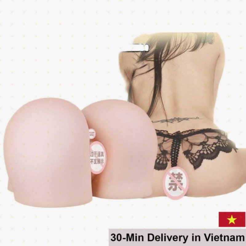 Mizzzee Premium Solid Silicone Hip & Vagina Toy 