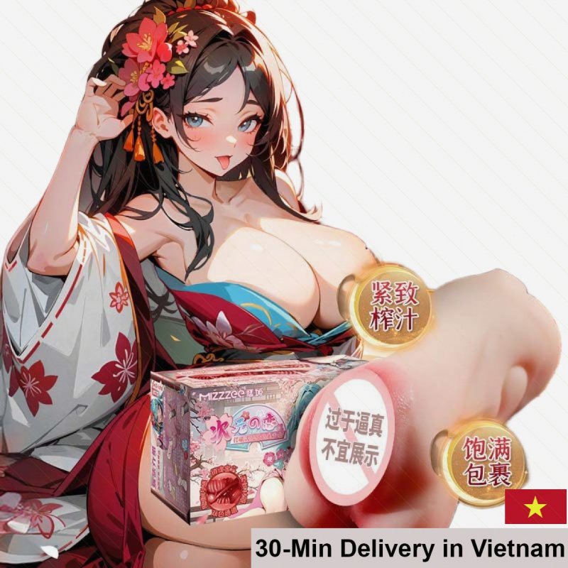 Mizzzee Anime 2-Head Oral Realistic Silicone Masturbator 800g 