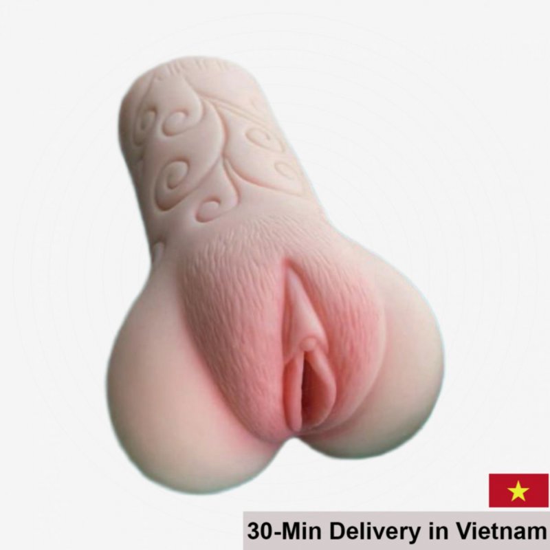 Jiuai Realistic Soft Silicone Male Masturbator 16cm Life-Like Feel 