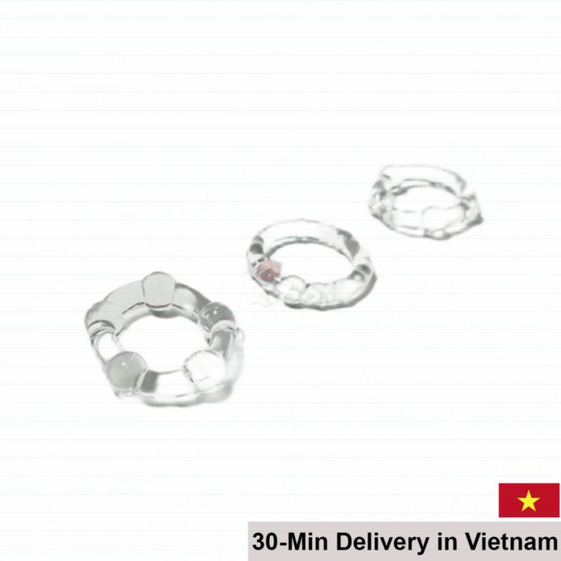 Silicone Penis Ring Delay Ejaculation Long Lasting 