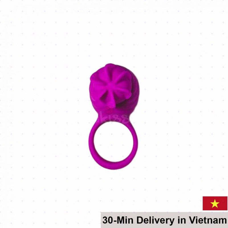 Prettylove Frances Vibrating Rotating Licking Ring Couples’ Toy 