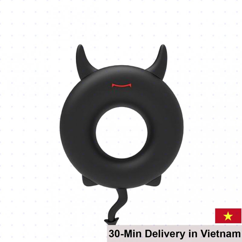 Satan Devil Silicone Penis Ring Male Enhancement Accessory 