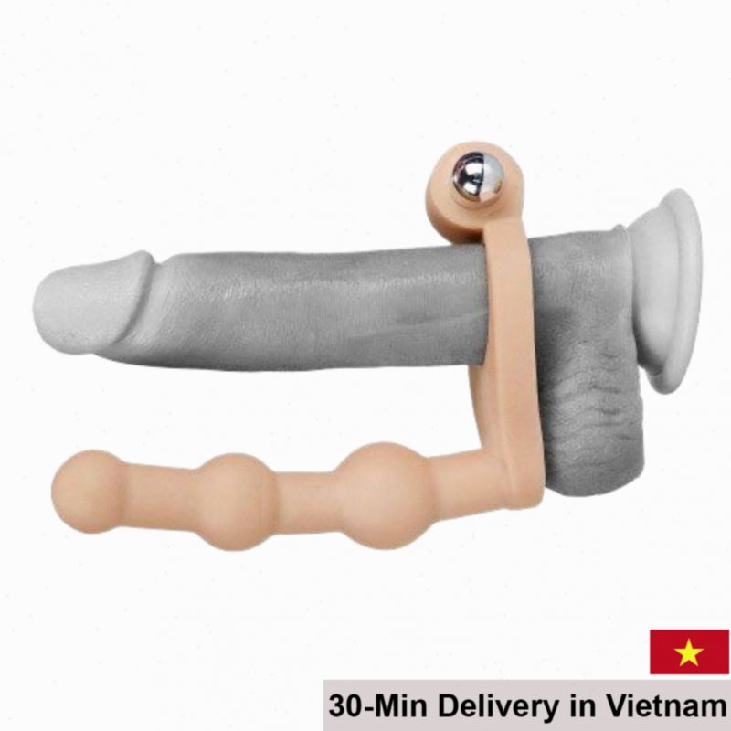 Lovetoy 3-in-1 Vibrating Penis Ring Soft Pleasure Booster 