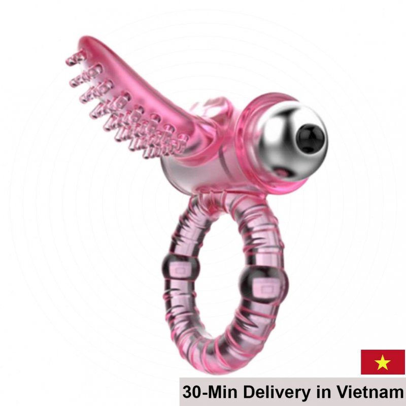 Baile Sweet Silicone Love Ring Couples Sex Pleasure Enhancer 