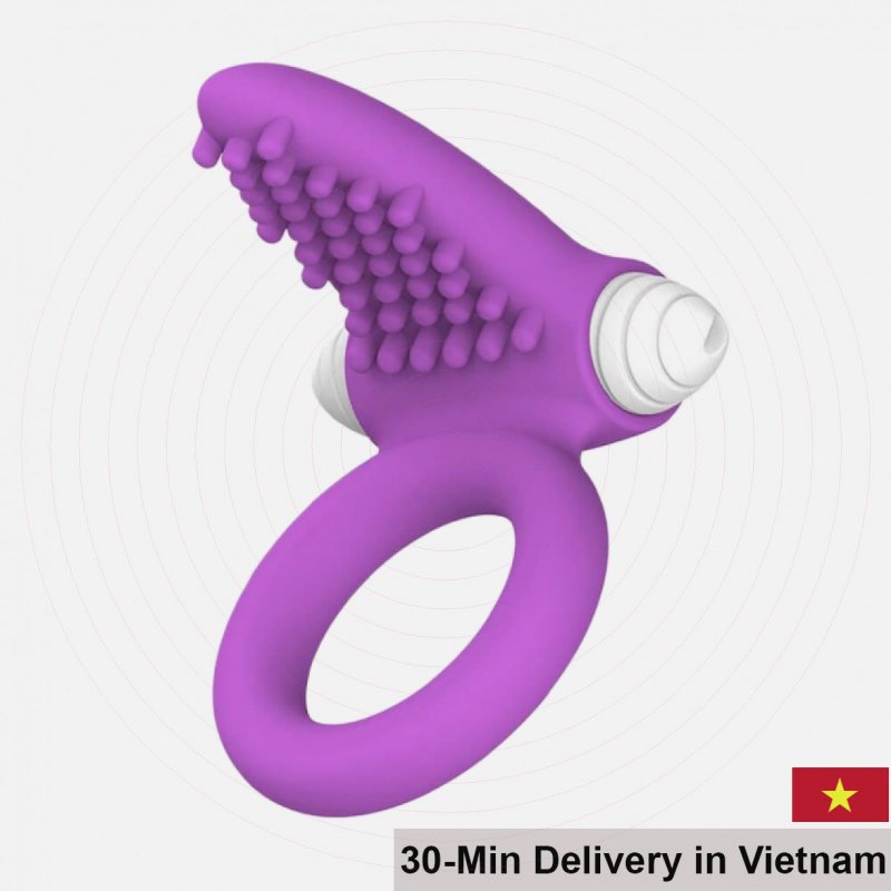 Aichao Sensual Pleasure Ring Clitoral Stimulator Vibrator 