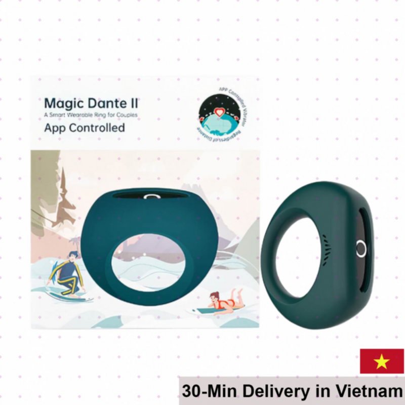 Magic Motion Dante II Silicone Adjustable Cock Ring 