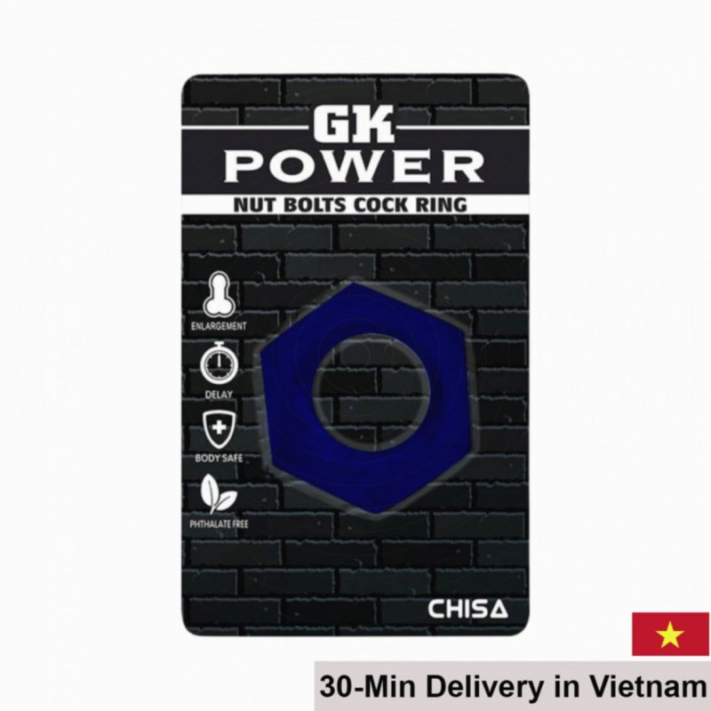 Chisa Blue Nut Bolts Ring Delay Male Enhancement 