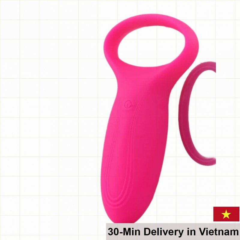 Aphojoy 7-Speed Rechargeable Powerful Vibrating Penis Ring Waterproof 