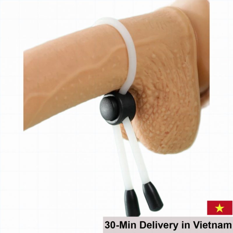 Boss Silicon Cock Ring Adjustable Delay Enhancer 