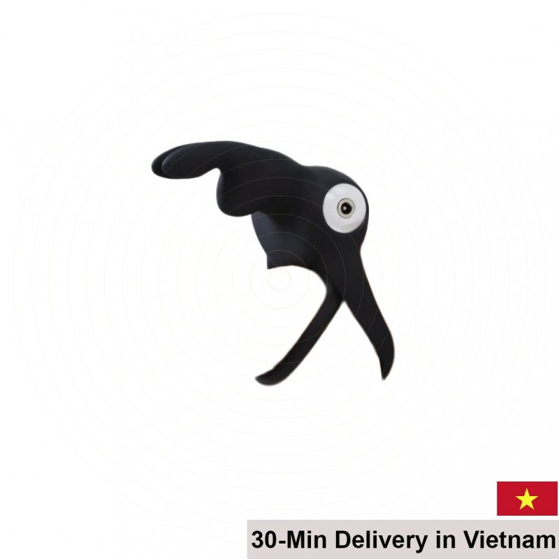 Happy Rabbit Cock Ring Vibrating Silicone Bunny Ears 3 Speeds 9 Modes 