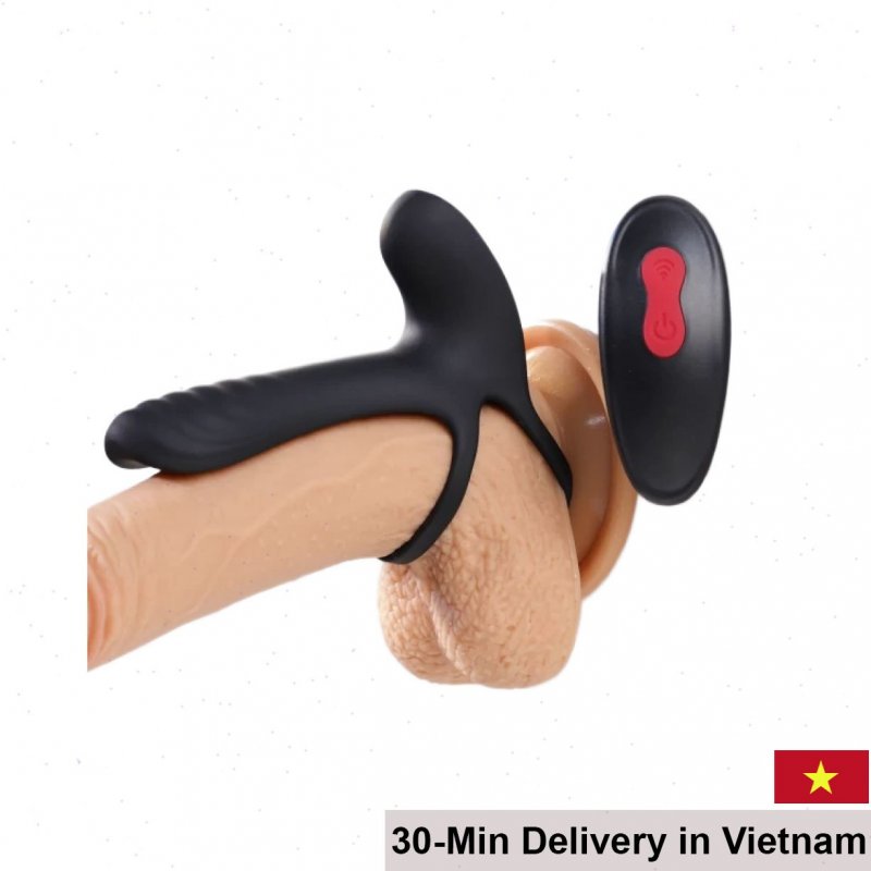 S-HANDE FRANK RCT Dual Ring Remote Controlled Vibrator 