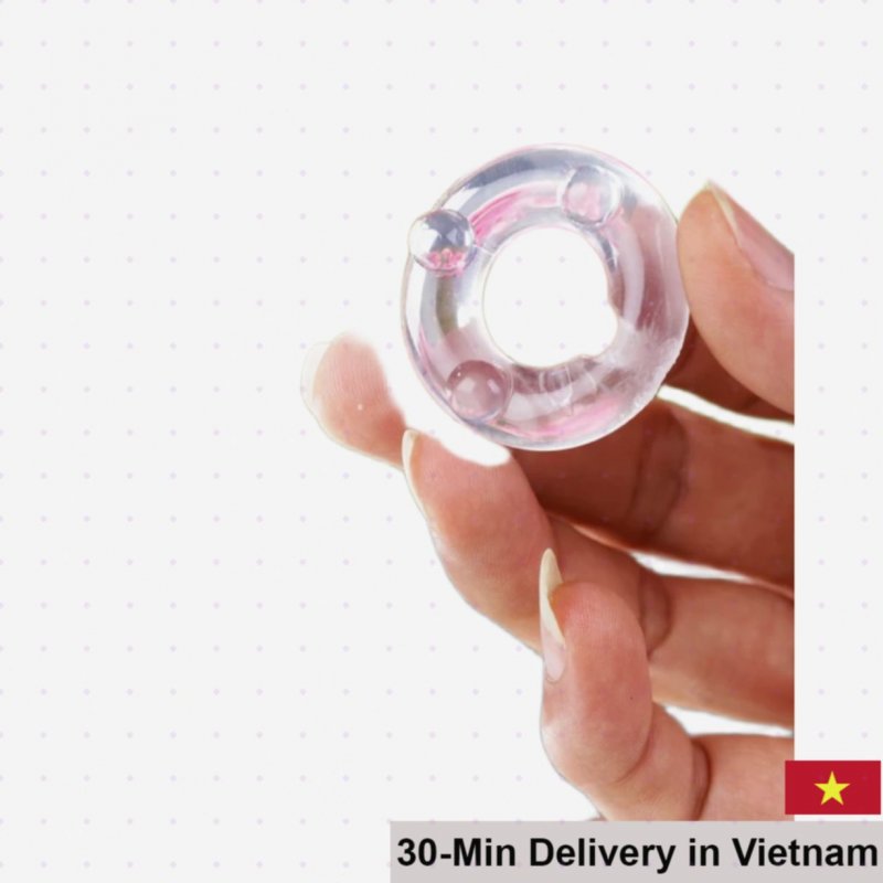 Joker Ring O Triple Stretch Silicone Penis Enhancer 