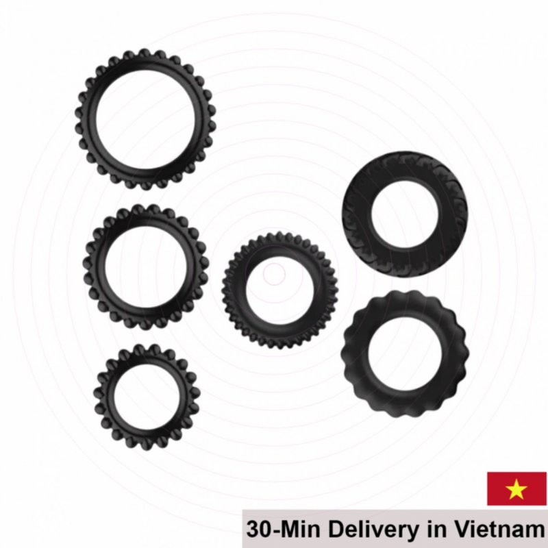 Titan stretchable silicone cock ring delay and stronger 