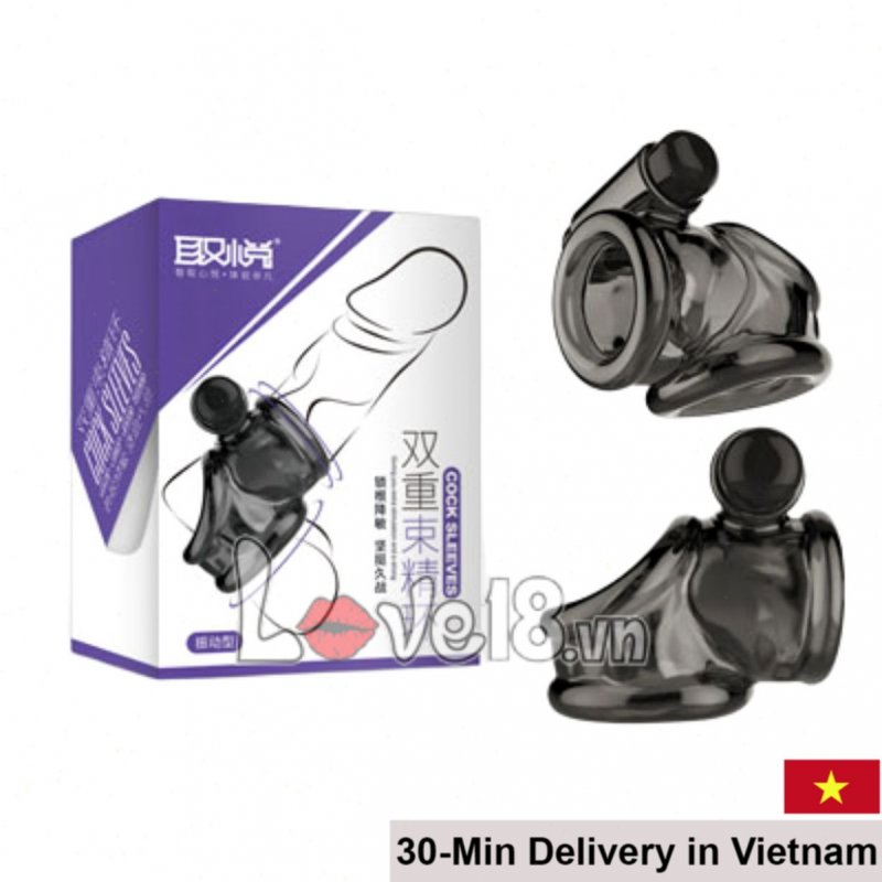 BD10K Silicone Ring with Vibration for Delay and Hardness 