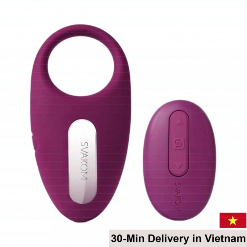 Svakom Winni Premium Remote Control Cock Ring for Couples 
